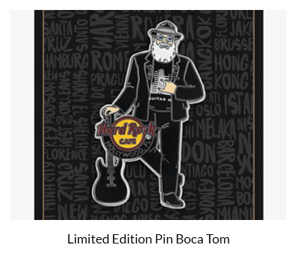 Limted Edition Boca Tom Pin