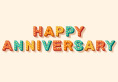 Happy Anniversary Banner