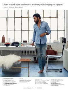 CB2 - October Catalog - Page 8-9 Lenny Kravitz Furniture Collection, Kravitz Design, Lenny Kravitz Home Decor, Lenny Kravitz Style Outfits, Lenny Kravitz Pants Split, Lenny Kravitz Clothes, Lenny Kravitz Vest, Lenny Kravitz Shoes, Lenny Kravitz Pants