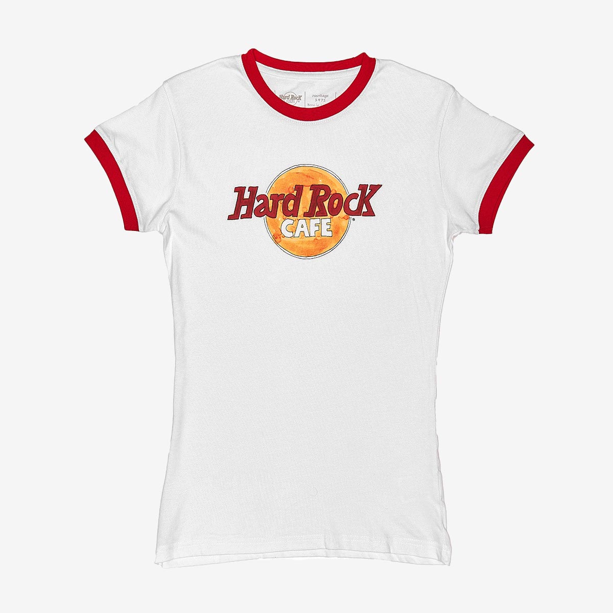 Women's Heritage Logo Ringer Tee image number 3