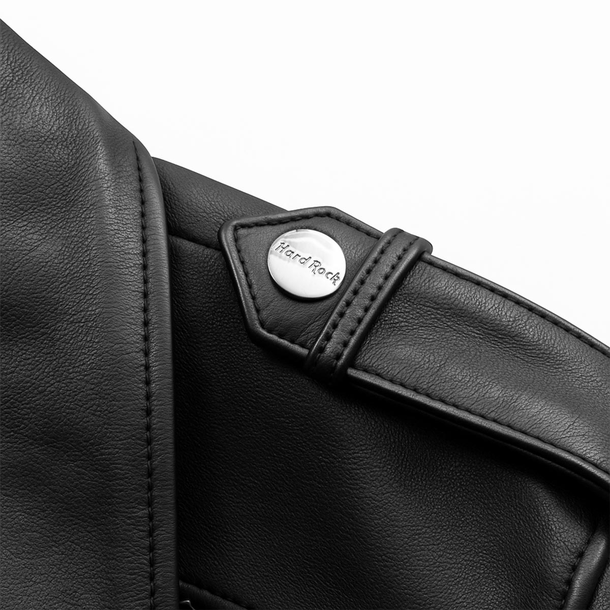 Adult Fit Unity Biker Jacket in Black image number 4