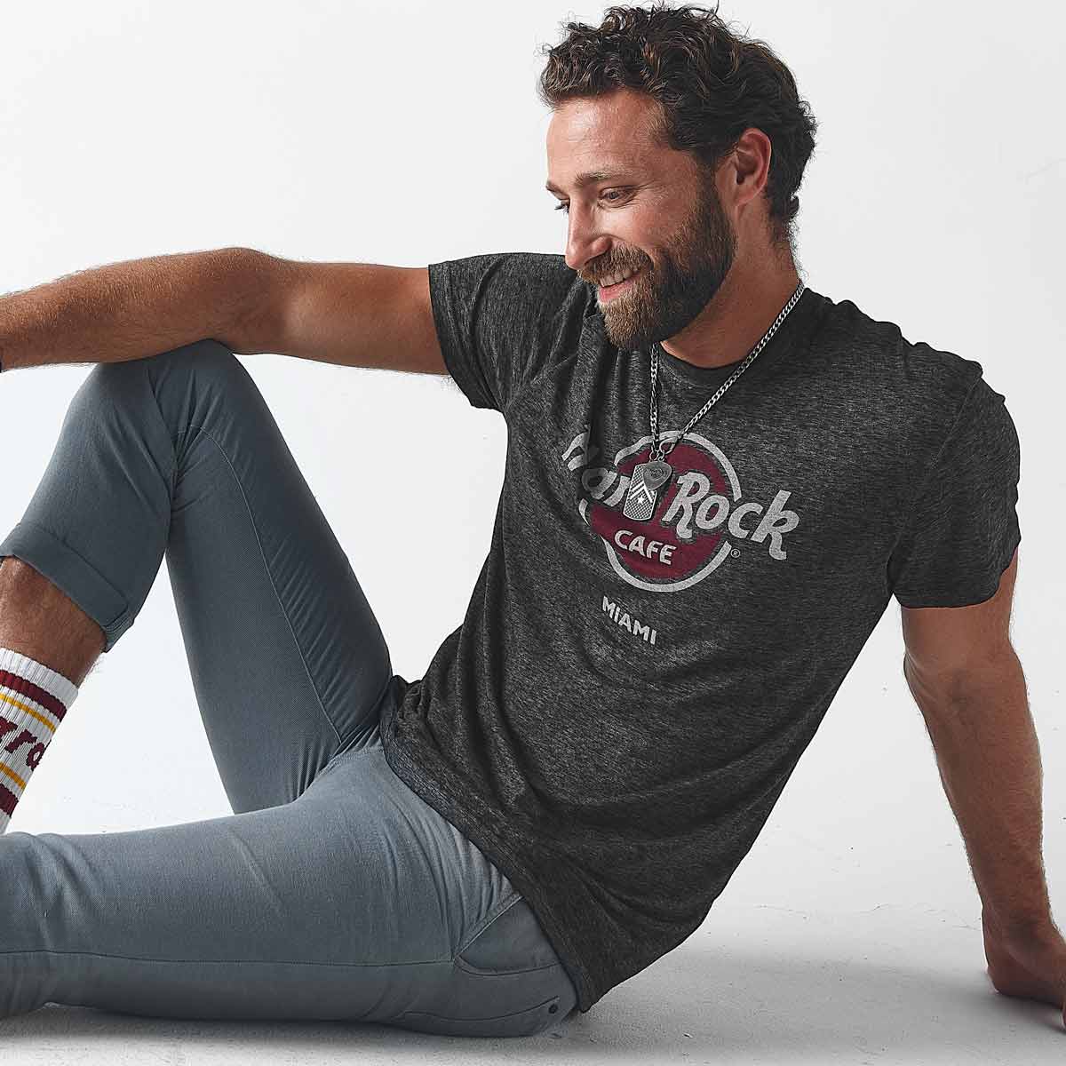 Men's Burnout Logo Tee image number 4