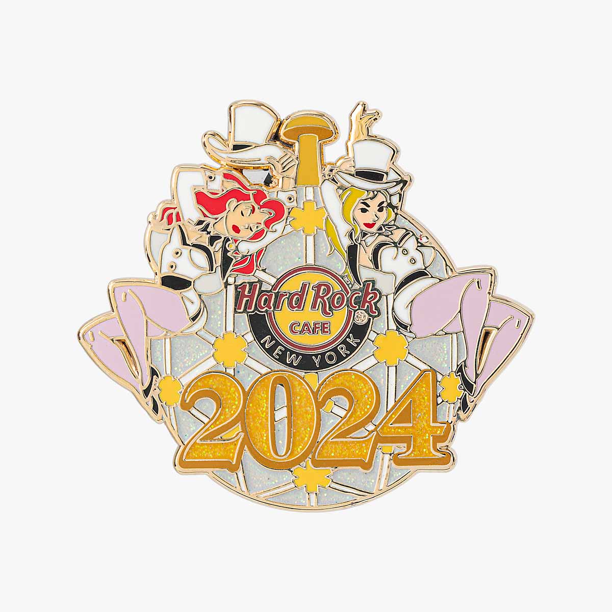 Limited Edition Big Apple Ball Drop Pin image number 1