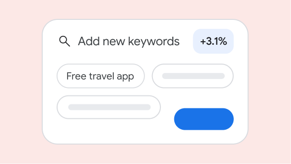 Image showing new keyword suggestions.