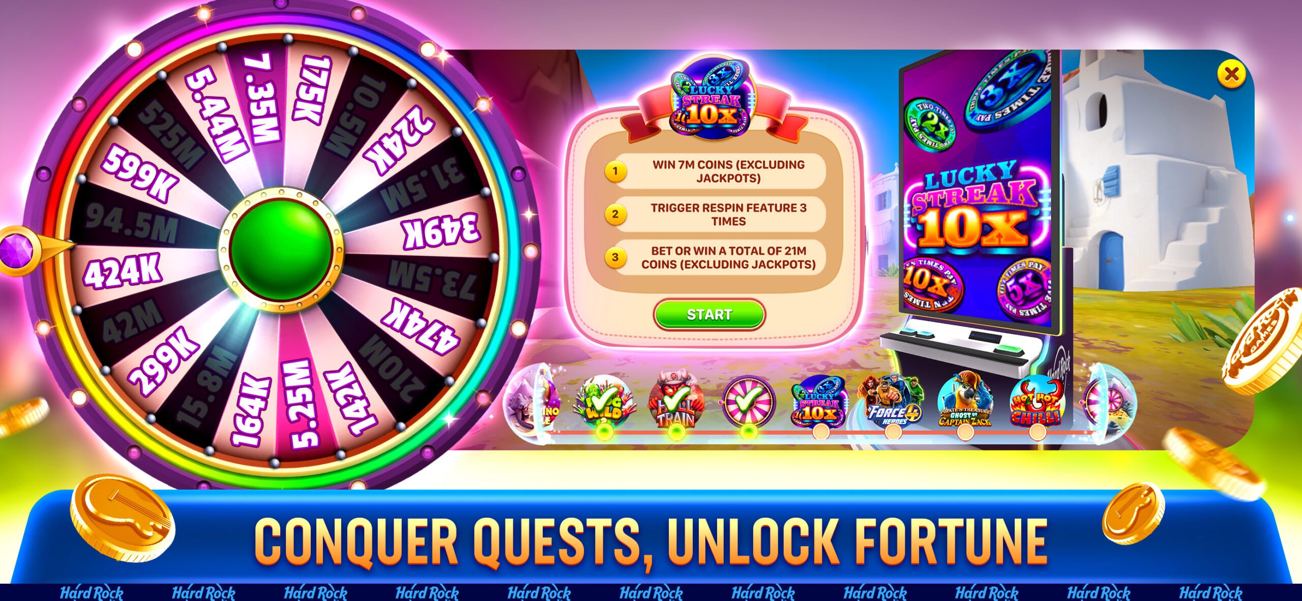 Hard rock jackpot planet screenhot 8