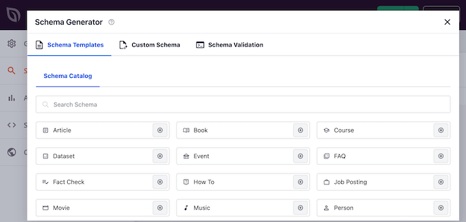 カスタム WordPress ページデザインへのスキーマの追加